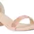 Blush Crystal Lined Slingback Block Heel Sandal