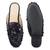 Black Sequin Embellished Handcrafted Mules