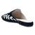 Black Leaf Embroidered Velvet Mules