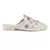 Beige Butta Embroidered Mules