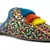 Colorful Handwoven Flat Mules With Tassels