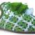 Green Woven Flat Mules With Tassels