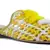 Yellow Woven Flat Mules With Tassels