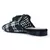 Black Woven Flat Mules With Tassels