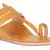 Handcrafted Mustard Cut Work Kolhapuri Flats