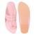 Handcrafted Pink Cut Work Kolhapuri Flats