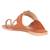 Handcrafted Tan Cut Work Kolhapuri Flats