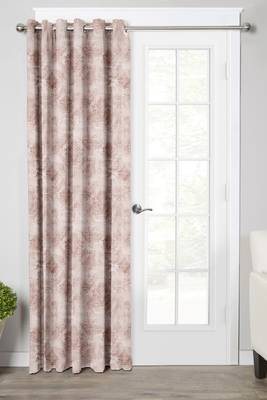 Beige Polyester Digtal Printed Curtain 1