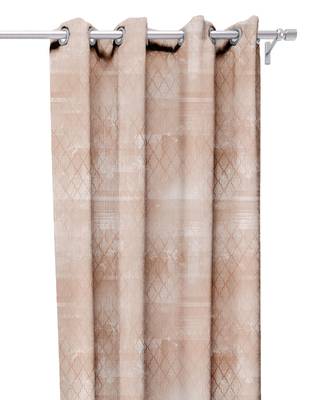 Beige Polyester Digtal Printed Curtain 3