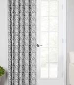 Grey Polyester Digtal Printed Curtain