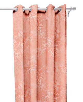 Light Orange Polyester Digtal Printed Curtain 3