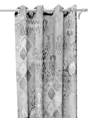 Grey Polyester Digtal Printed Curtain 3