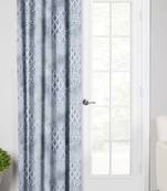 Grey Polyester Digtal Printed Curtain