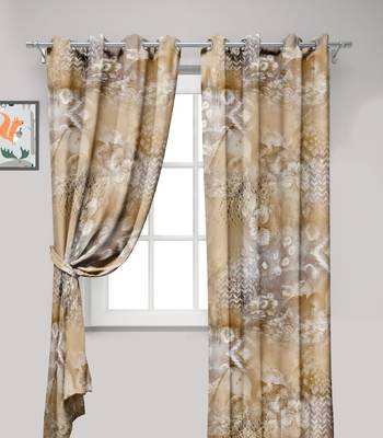 Multicolor Polyester Digtal Printed Curtain 4