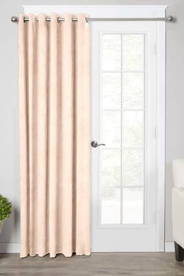 Cream Polyester Digtal Printed Curtain 1