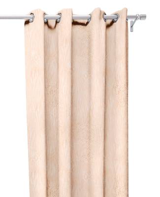 Cream Polyester Digtal Printed Curtain 3