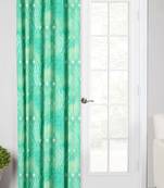 Ivory Polyester Digtal Printed Curtain