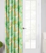 Green Polyester Digtal Printed Curtain