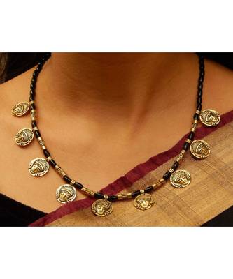 Black coral necklaces 1