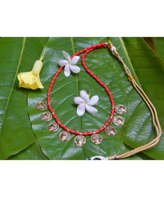 Red coral necklaces 3