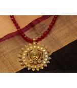 Maroon onyx necklaces