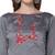 Grey embroidered cotton silk salwar