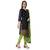 Blue embroidered banarasi silk salwar