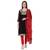 Black embroidered banarasi silk salwar