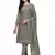 Grey embroidered chanderi salwar