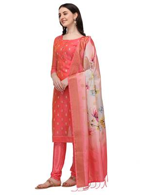 Pink embroidered santoon salwar 2