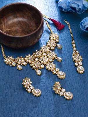 Gold necklace-sets 1