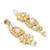 Gold pearl necklace sets