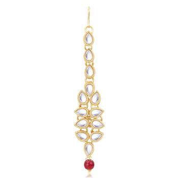 Maroon pearl necklace sets 4