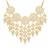 Gold pearl necklace sets