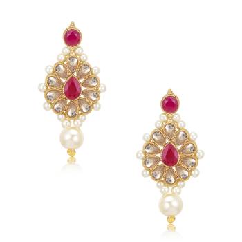 Red pearl necklace sets 3