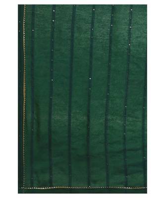 Women Foil Printed Green Kurta with Sharara and Dupatta 7
