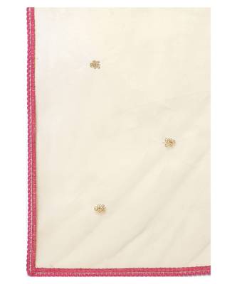 Women Magenta Embroidery Kurta Set with Net Dupatta 7