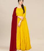 Designer Look In Yellow Colour