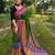 Mango Kalka Border Begompuri Saree