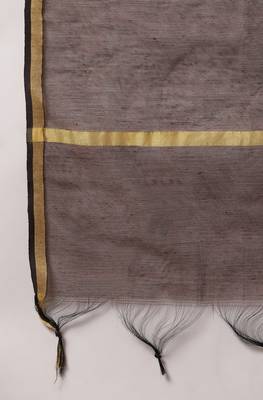 Peach plain silk salwar 3