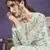 Sea-green embroidered georgette salwar