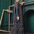 Blue embroidered net salwar