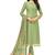 Green embroidered chanderi salwar