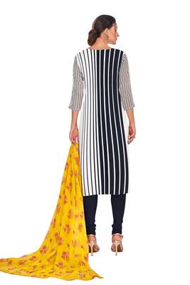 Black printed silk salwar 2