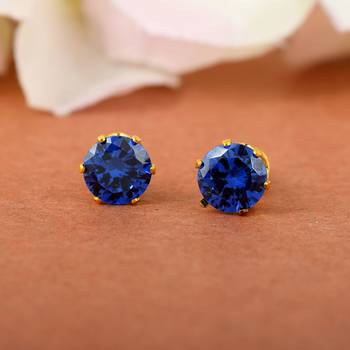 Blue Stone Studs 1