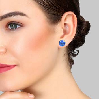 Blue Stone Studs 2