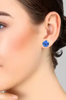 Blue Stone Studs