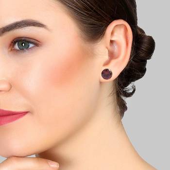Ruby Red Studs 2