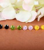 Multicolor Studs Earrings