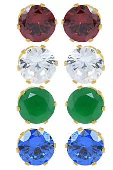 Multicolor Studs Earrings